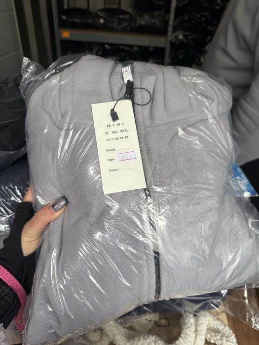 Флісовий теплий костюм чоловічий на змійці