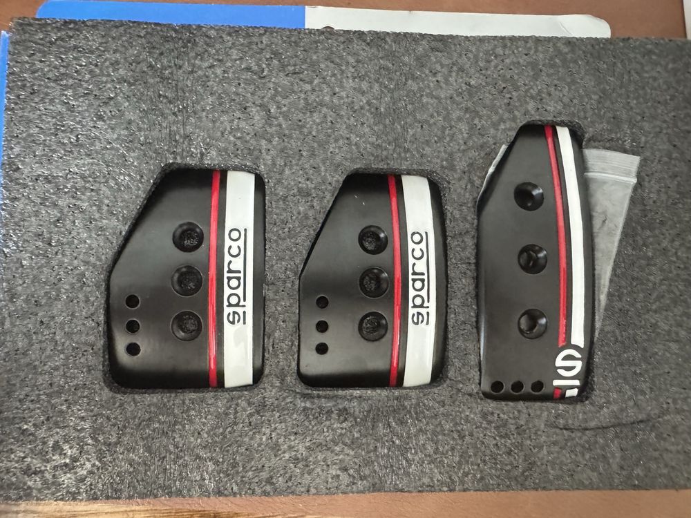 Pedais sparco racing