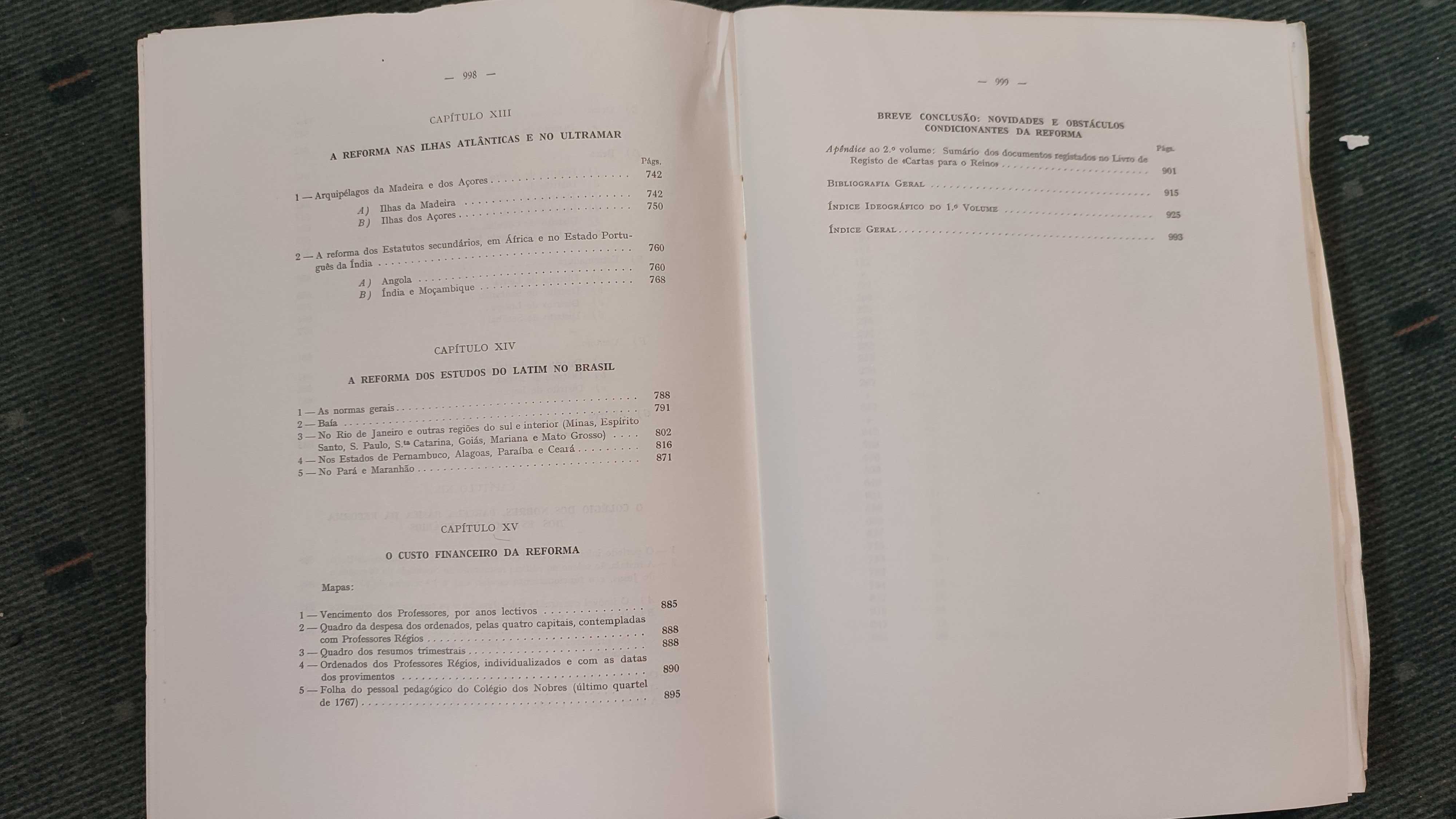 A Reforma Pombalina dos Estudos Secundários (159 a 1771)-1º vol 2ª par