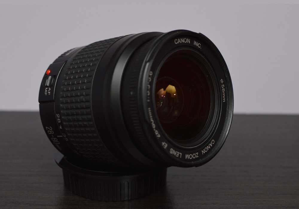 Canon EOS 300v - Новая зеркальная / Canon EF 28-80-90-105, 18-55