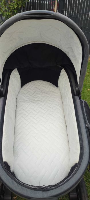 Wózek 2w1 Muuvo Quick 3.0, grafitowy, stan bardzo dobry, pełen zestaw