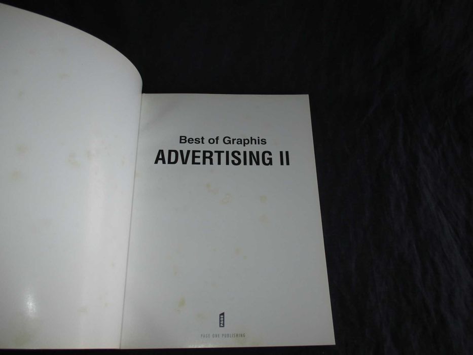 Livros Best of Graphis Advertising I e II
