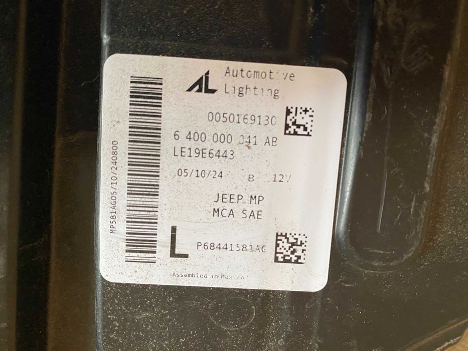Jeep Compass фара 2022-2025 Фара Compass LED P68441580AG P68441581AG