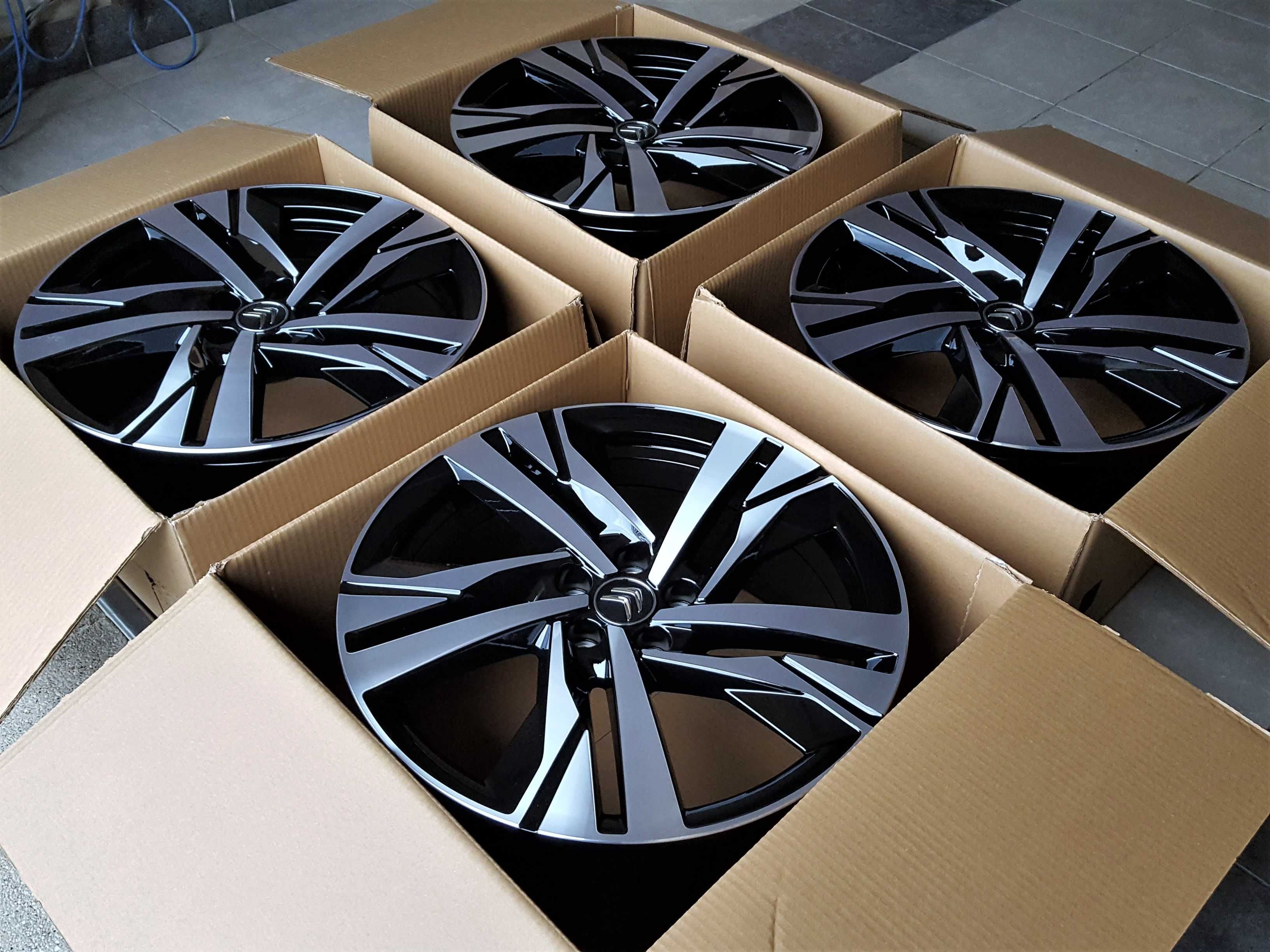 Alufelgi 19 5x108 CITROEN C4 SpaceTourer DS7 DS9 C5 Aircross C6 499#