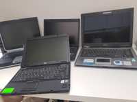 Zestaw laptopów 2x HP compaq nc6400, HP pavilion zx500, Asus f3s