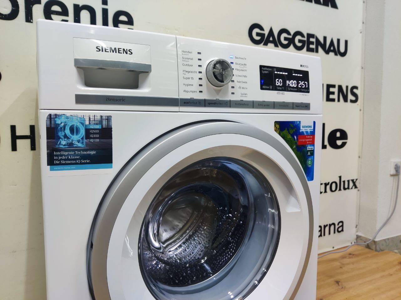 Пральна машина SIEMENS™iSensoric WM14W570 серія iQ700. Made in GERMANY