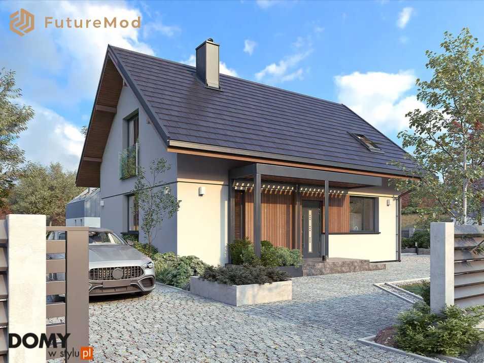 Dom szkieletowy Anka DR-ST 115,5m2