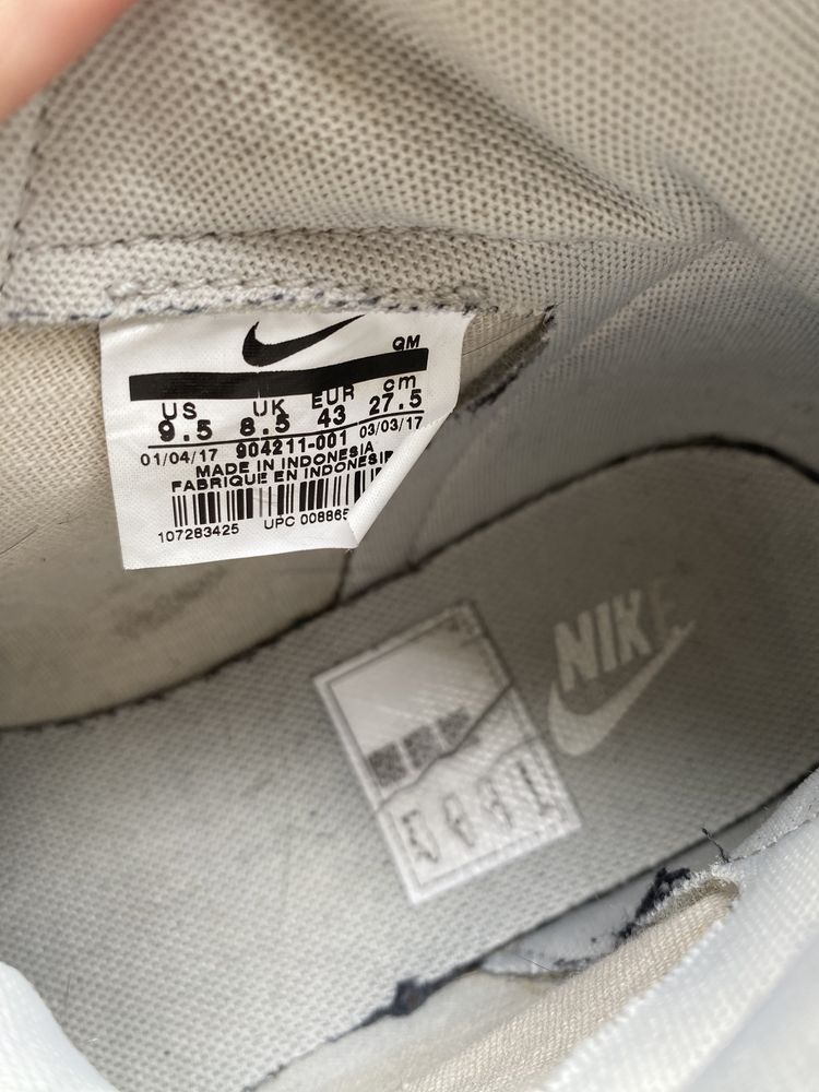 Nike Blazer високі кросівки кроссовки база 43р найк