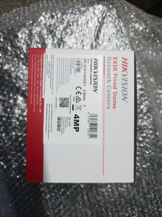 Câmera cctv hikvision e safire 4mp