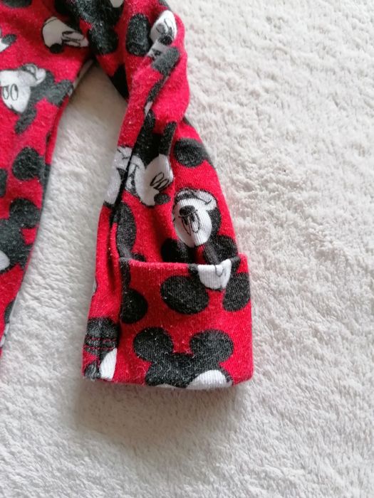 Pajacyk w myszkę Miki, czerwony