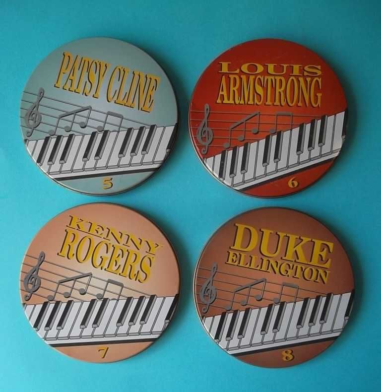 Coleção 12 CDs Sinatra, Armstrong, Ellington, Crosby & Nash, Platters