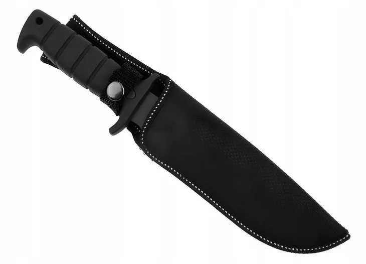 Nóż Taktyczny Rambo Piła 29cm Kabura Wojskowy Survival N293