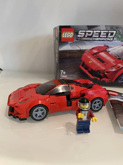 LEGO 76895 Speed Champions, klocki Ferrari F8 Tributo Auto,