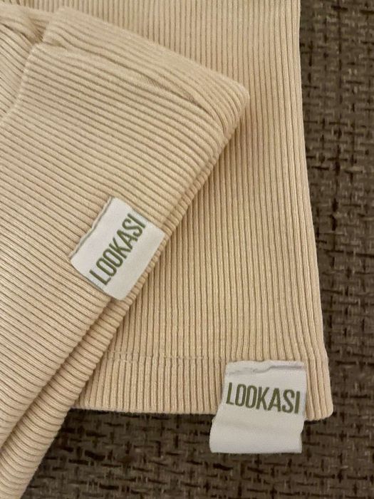 Штани в рубчик, кофта регдан двонитка, шапка в рубчик. Укр.бренд looka