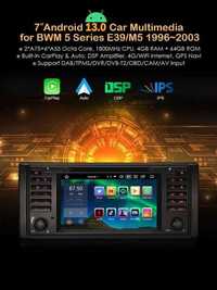 Bmw E39 E53 serie 5 X5 M5 2 din android 13 dvd OctaCore