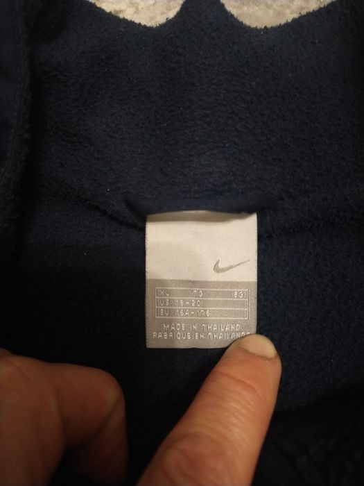 Вінтажна куртка анорак Nike з великим логотипом