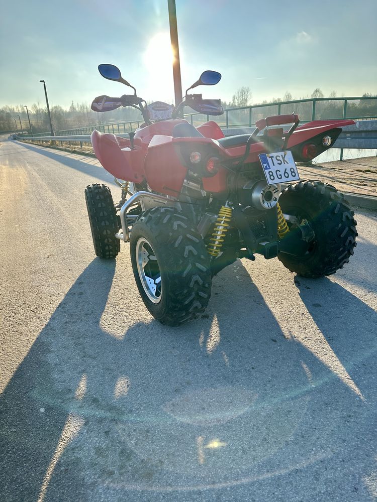 Quad KYMCO Maxxer 400 4X4 Homologacja L7E tylko 7tyś przebiegu