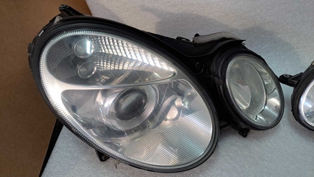 Lampa przód Mercedes W 211 E Klasa Xenon żarnik przetwornica kpl