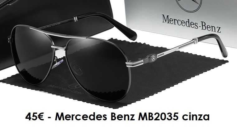 Óculos de sol Mercedes - vários modelos - preço nas fotos
