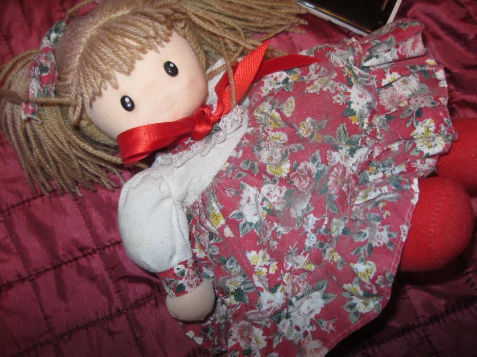 кукла коллекционная старая из британии сувенир игрушка декор девочка
