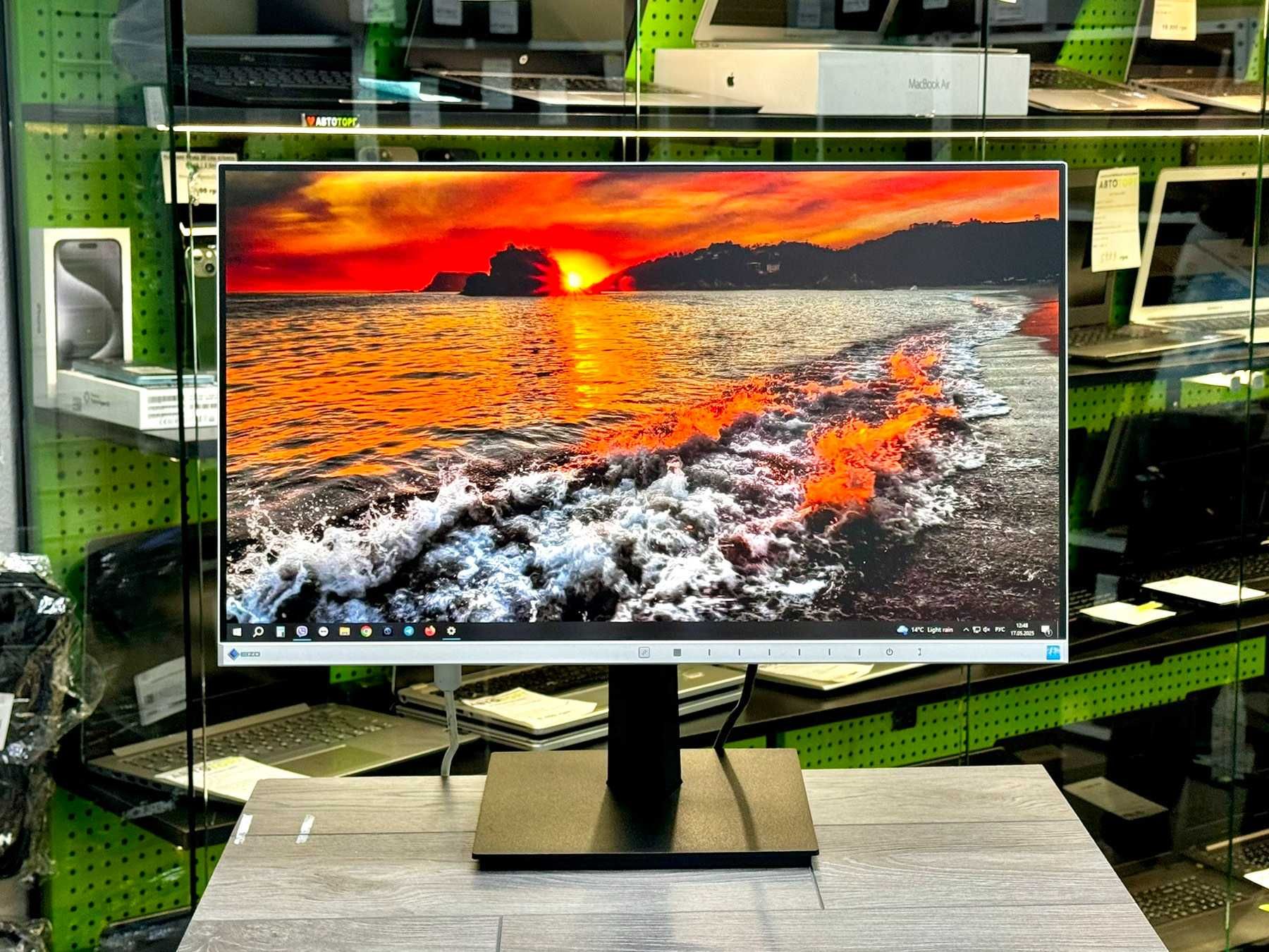 Безрамочні монітори EIZO FlexScan EV2450 / IPS / DVI, VGA, HDMI, DP