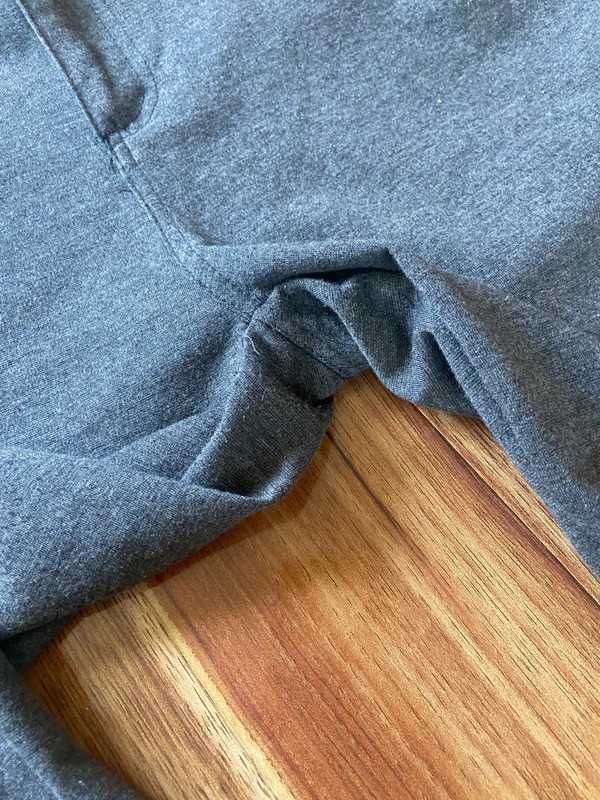 46 48 +size xxl skinny szare spodnie rurki materiałowe