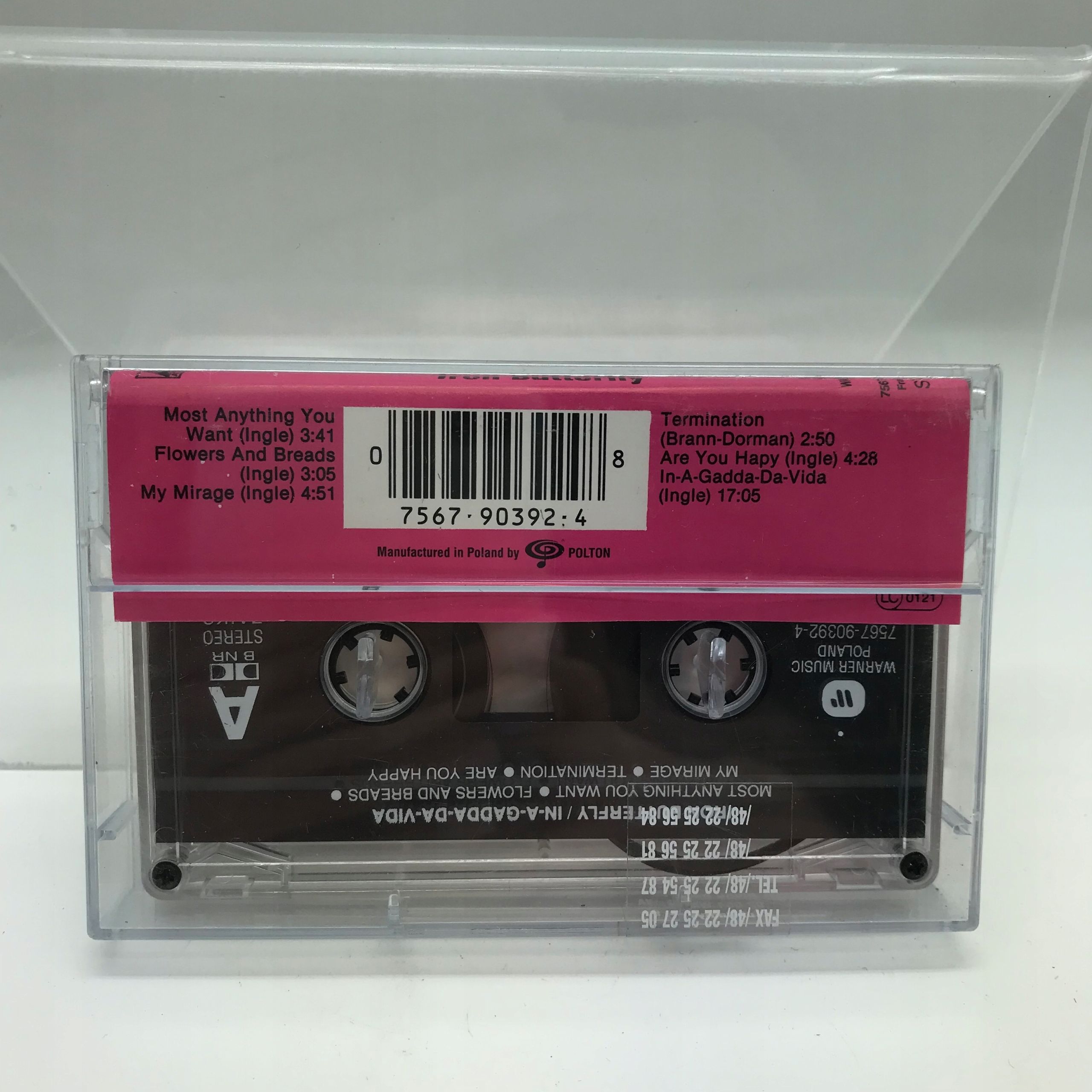 kaseta - iron butterfly - in-a-gadda-da-vida