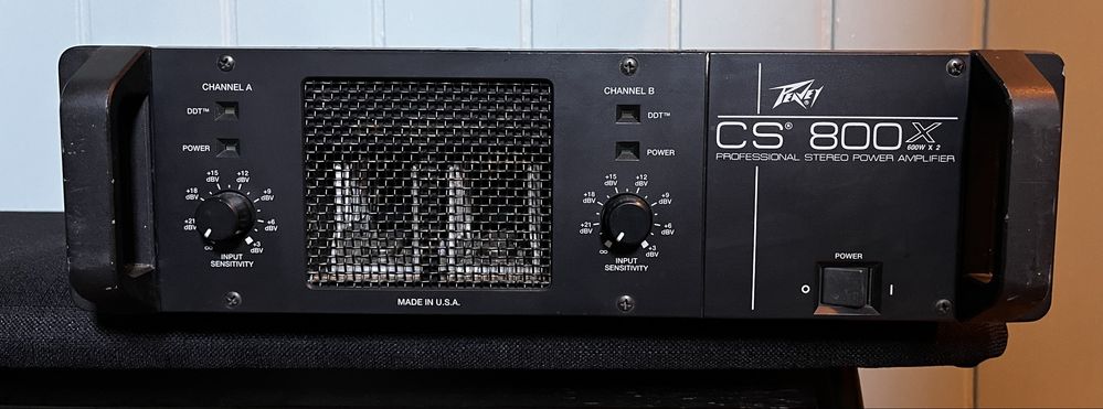 Peavey CS800X - końcówka mocy - wzmacniacz