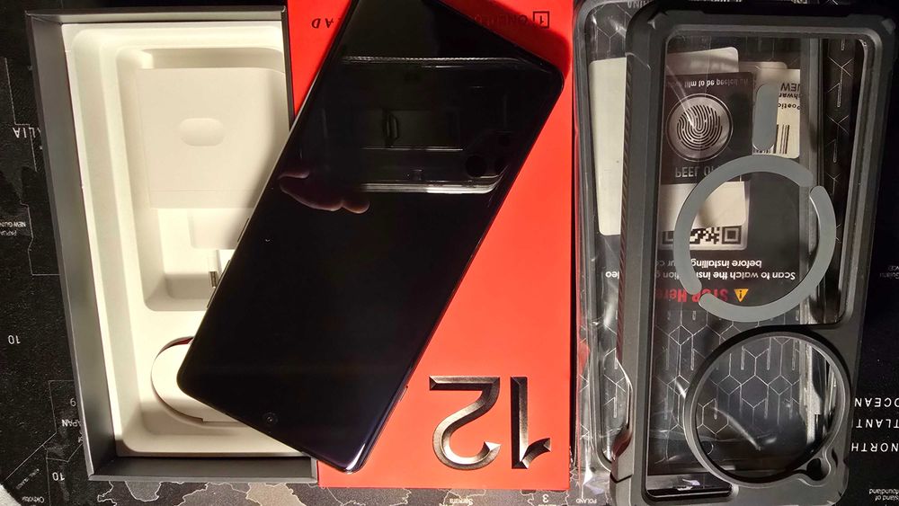 OnePlus 12 16/512 GB Silky Black,wer  EU,gwar,fakt,stan idealny!!!