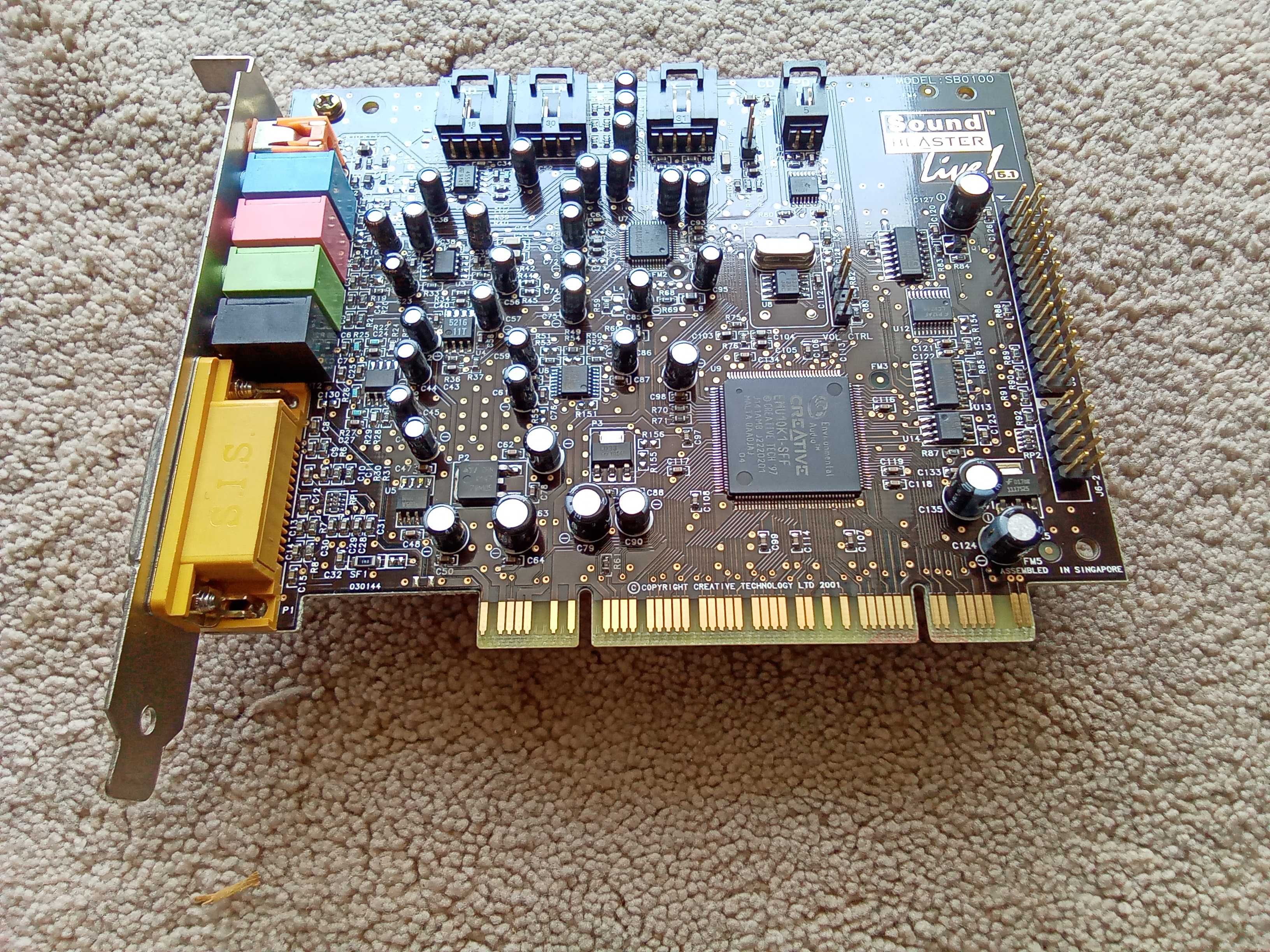 Creative Soundblaster 5.1 live