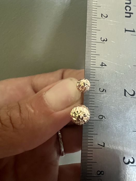 Золотые диорчики 585 проба