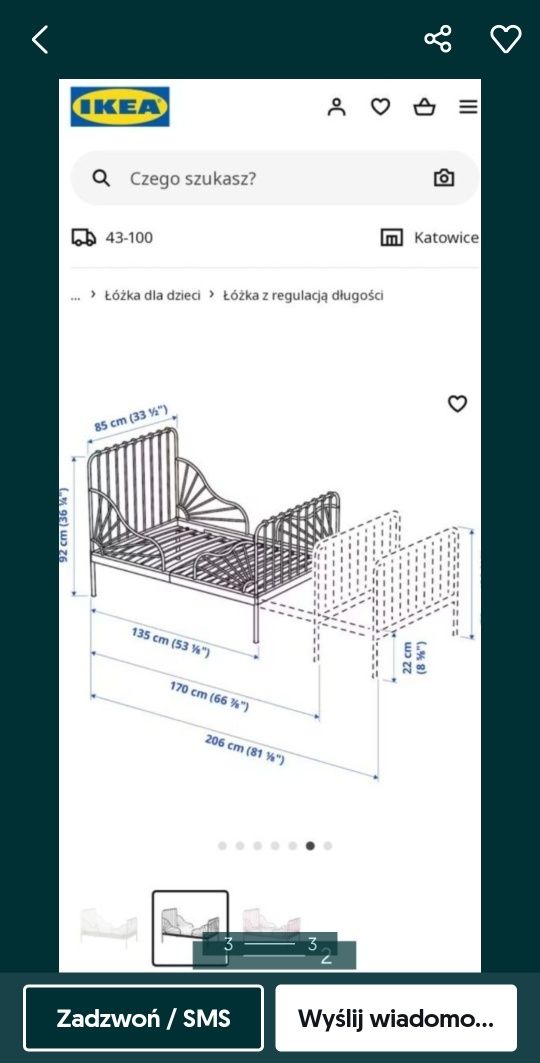 Łóżko dla dziecka