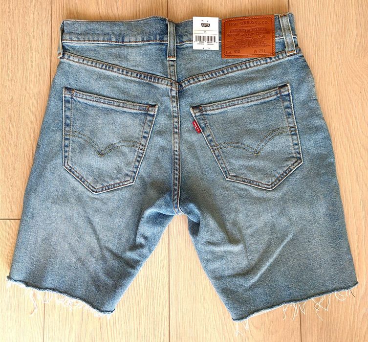Шорты мужские джинсовые Levi's 412 Slim Fit 9"