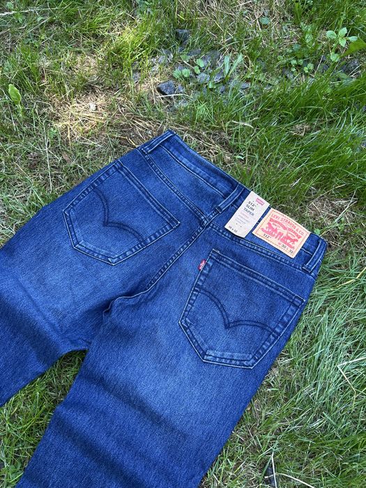 Джинси Levi’s оригінал нові чоловічі сині 30 40 casual 502 510 511 512