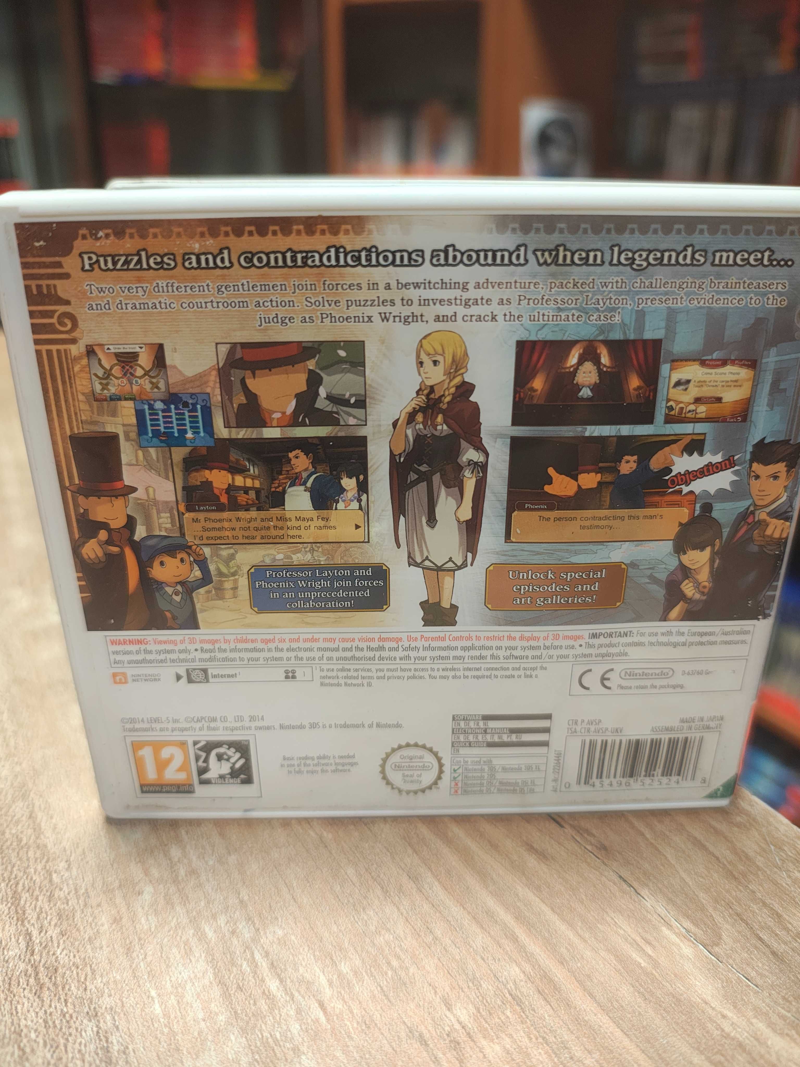 Professor Layton vs. Phoenix Wright: Ace Attorney Nintendo 3DS