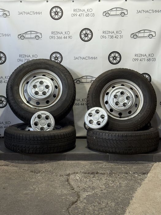 Колеса в зборі 215/75 R16C (зима),диски 5х130 R16