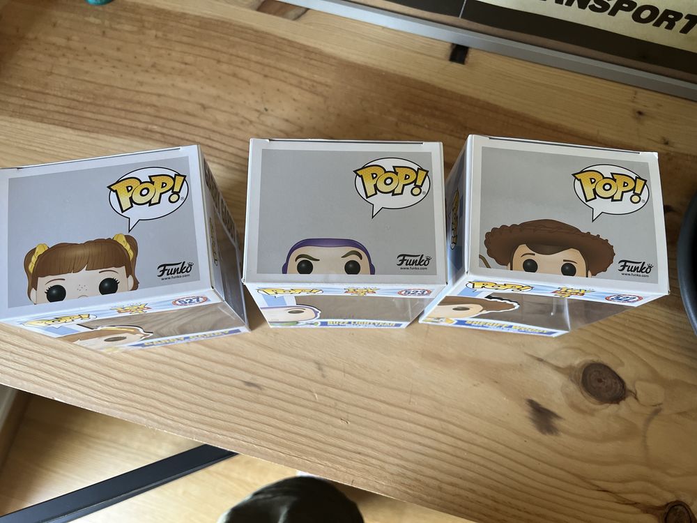 Funkos POP Toy Story 4 NOVOS (Woddy, Buzz e Gabby Gabby)