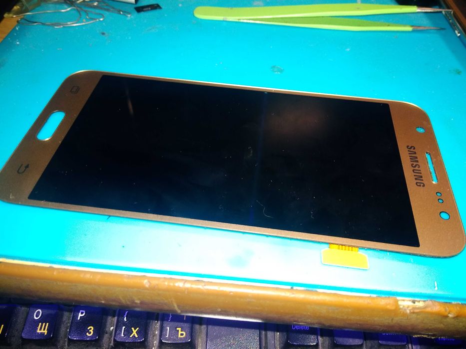 Дисп. модуль Samsung J500 Galaxy J5 with touch screen gold (Original)