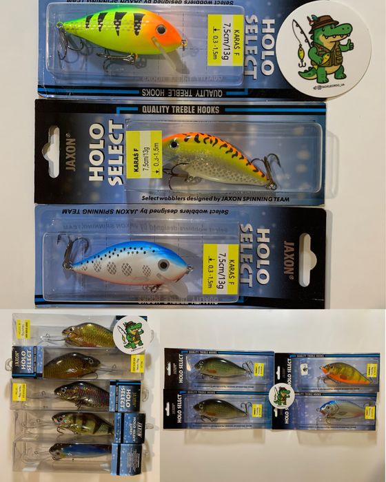 Воблери Jaxon/Manns/Rapala/Salmo