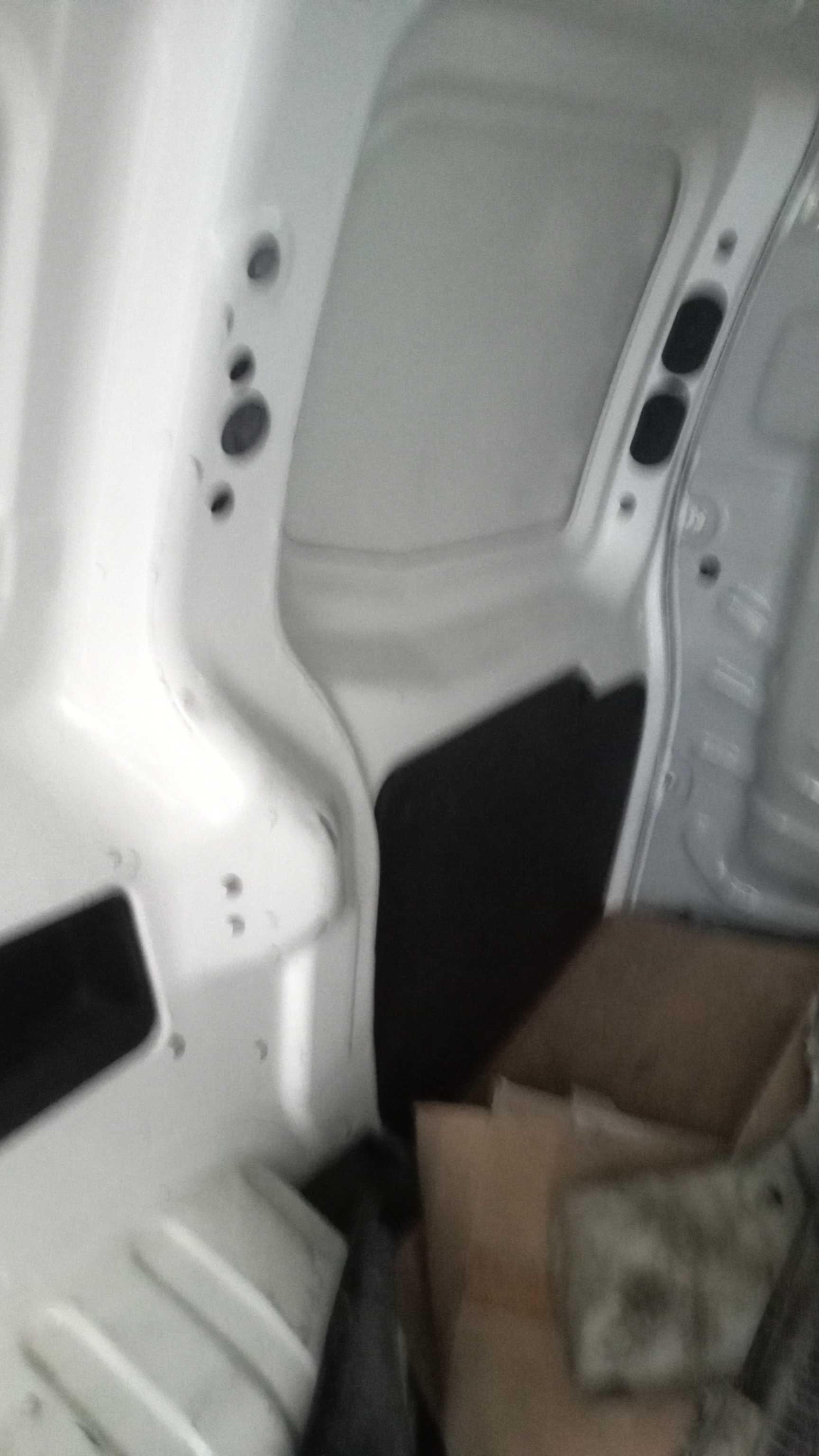 Fiat Fiorino lll Nemo beper ćwiartka tylna błotnik dach pas tylny