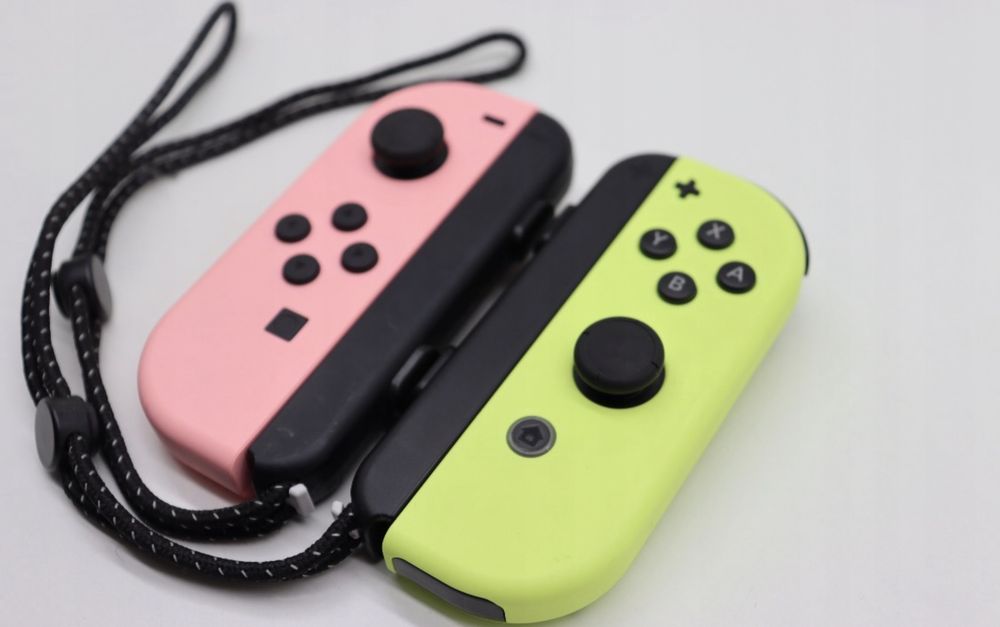 Kontroler NINTENDO Switch Joy-Con Pair Pastel Różowo-żółty OLED