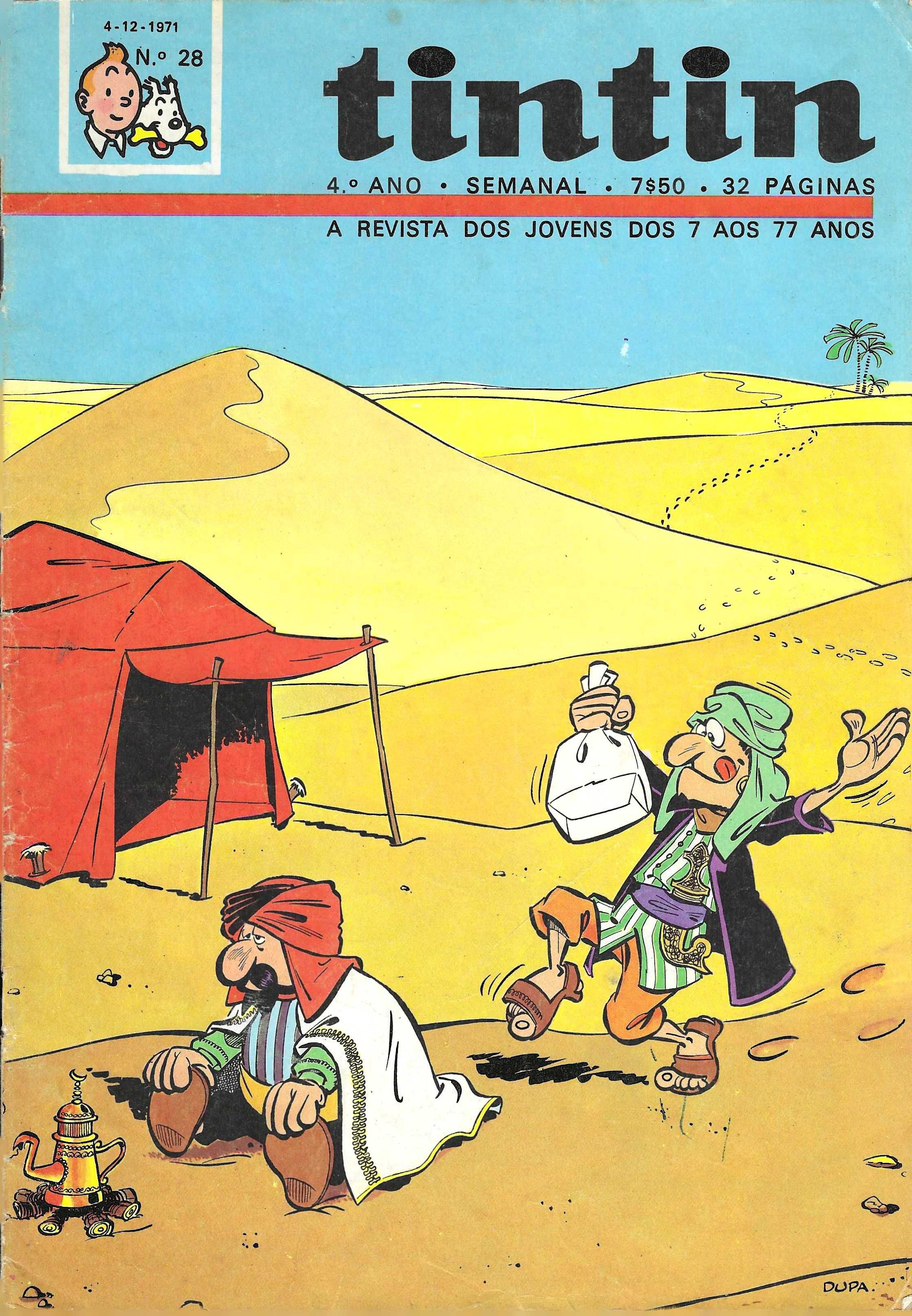 Revistas Tintin - vários anos