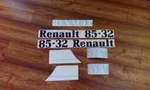 Naklejki Renault 85-32 MX 65-32 MX 106-54 TL