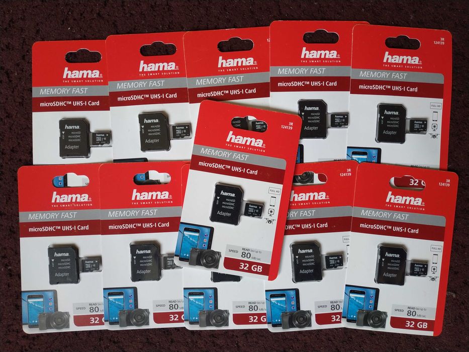 MicroSD 32 GB. Hama