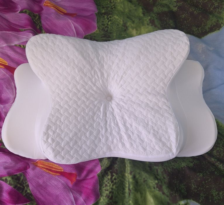 2 sztuki Poduszka ortopedyczna do spania z pianki memory