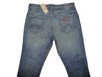 NOWE spodnie dżinsy WRANGLER W38/L30=49,5/105cm