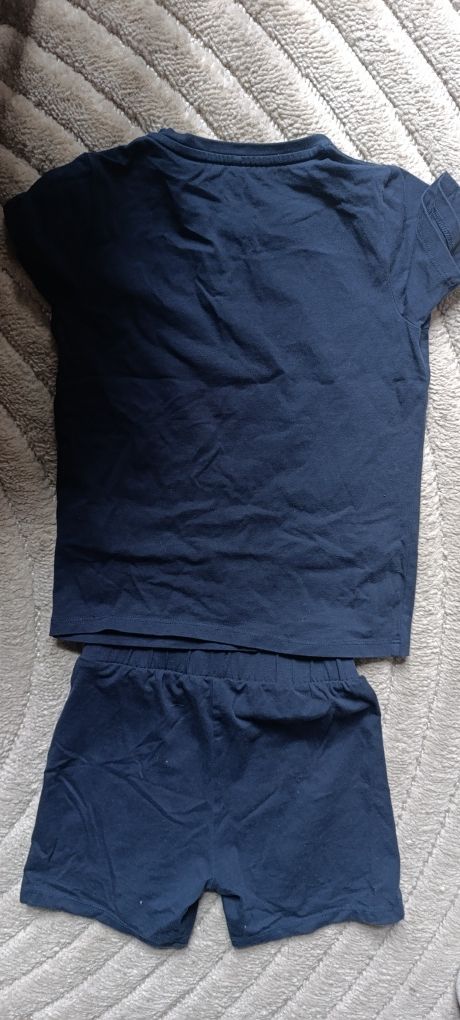 Komplet Zestaw Spodenki bluzka H&M 122