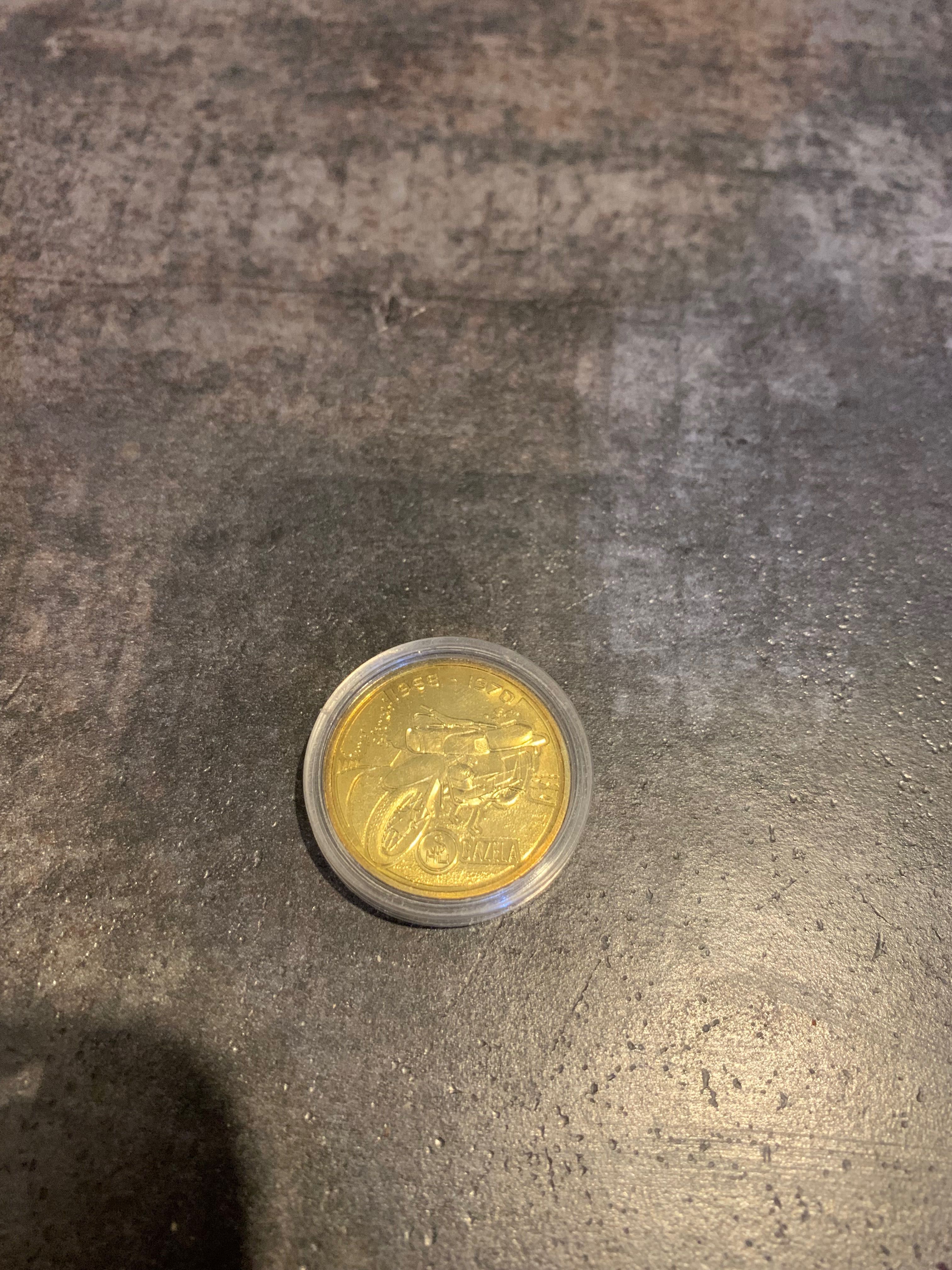Moneta żeton numizmat kolekcjonerski Orlen motocykl Gazela