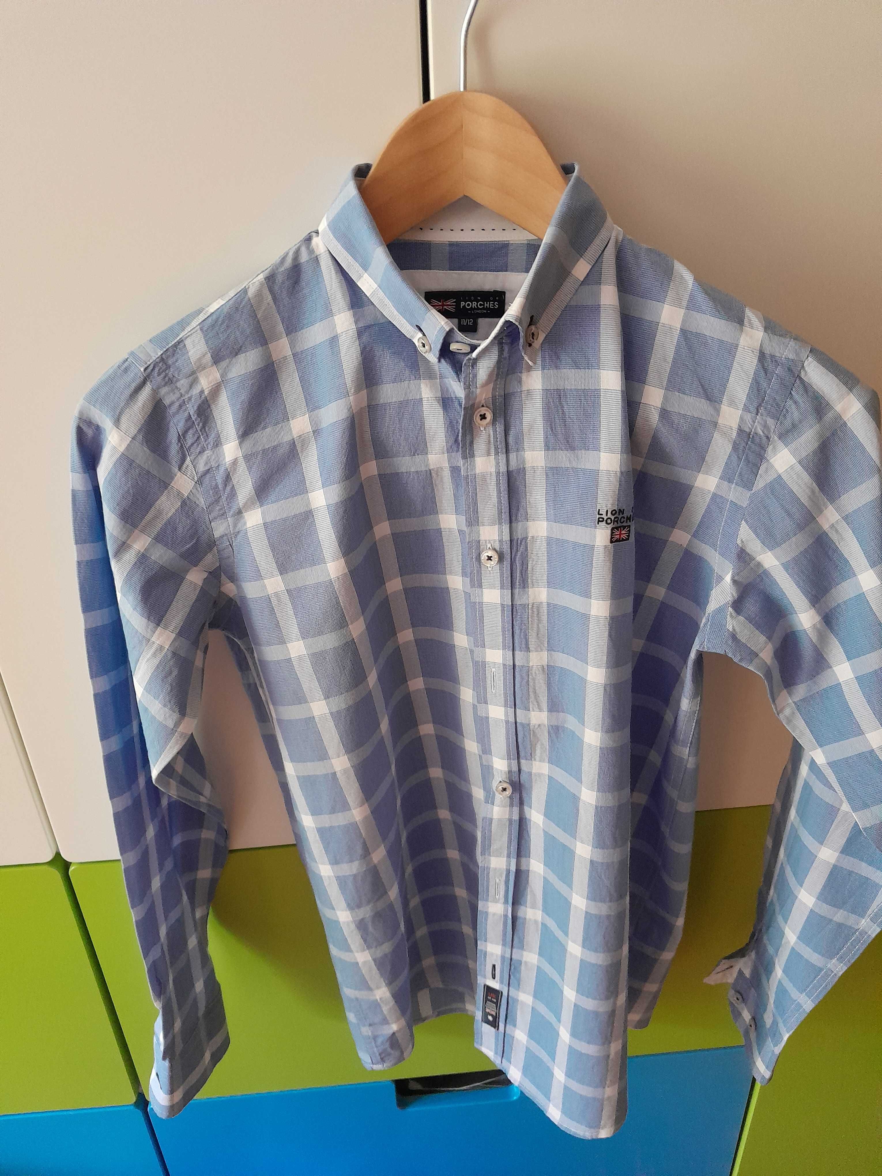 Camisa Azul Lion of Porches