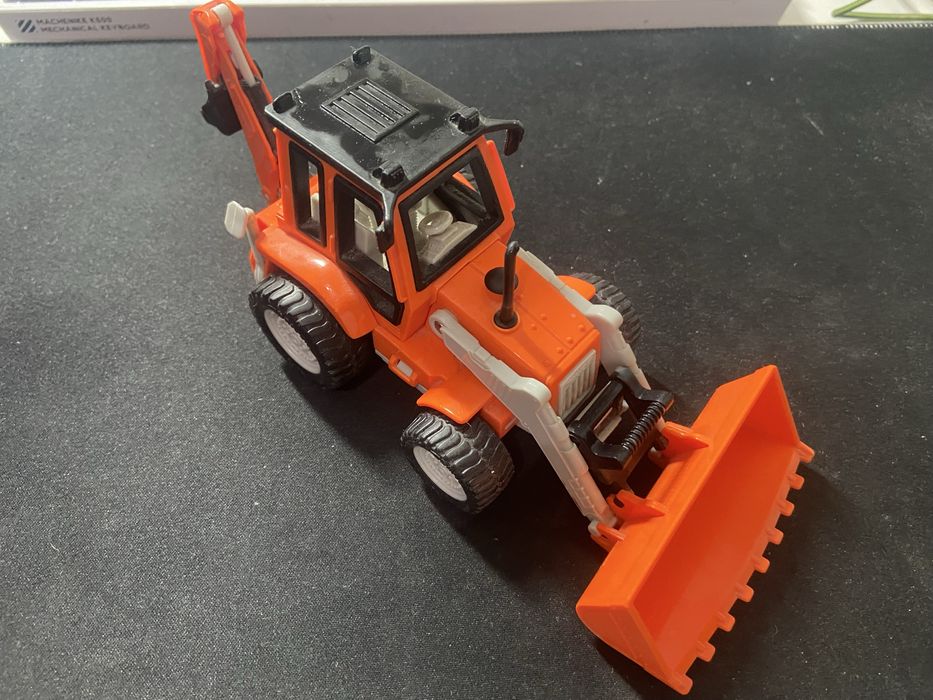 Дитяча спецтехніка Driven MICRO Екскаватор-навантажувач зі звуком